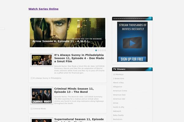 tv-online-show.com site used Amphion Lite