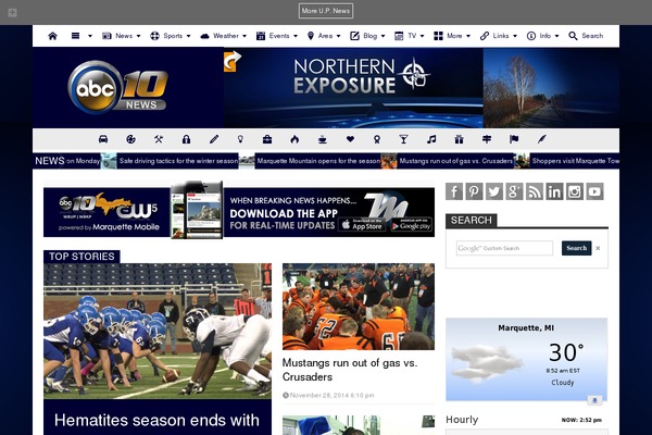 tv5and10.com site used FlatNews – Responsive Magazine WordPress Theme
