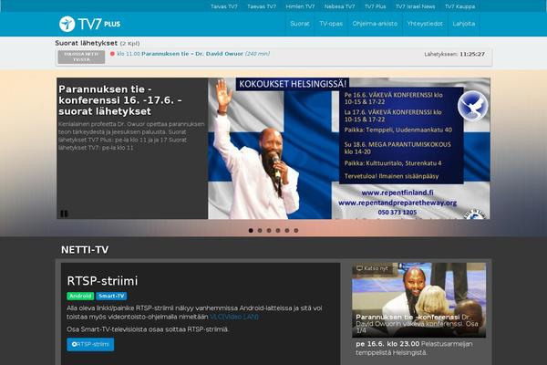 tv7plus.fi site used Tv7-theme-plus