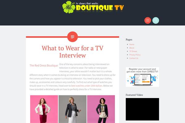 tvaboutiques.ca site used Sorbet