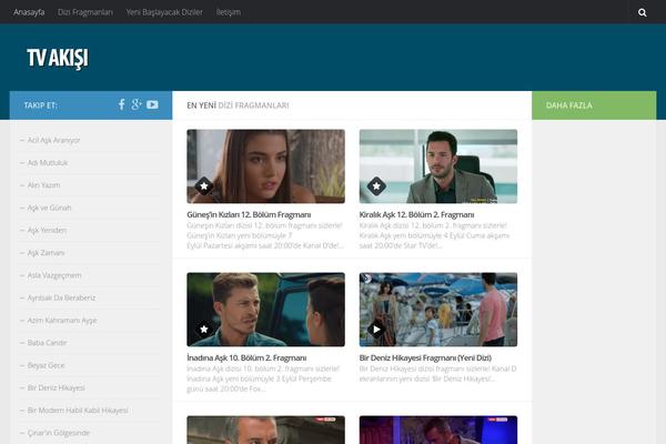 Hueman theme site design template sample