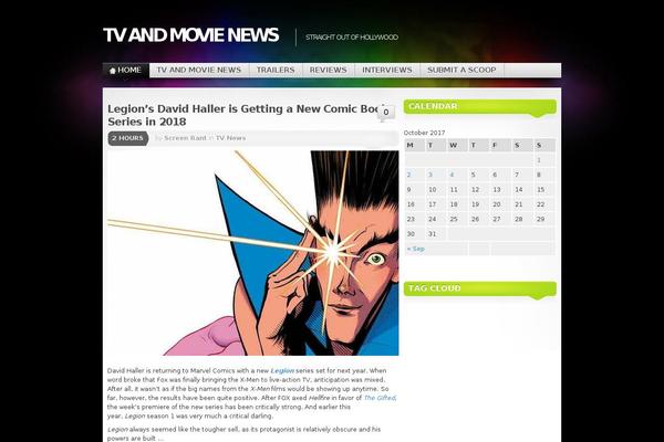 Mystique theme site design template sample
