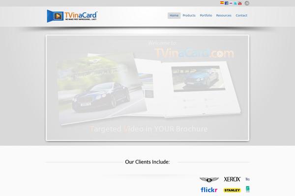 Flare theme site design template sample