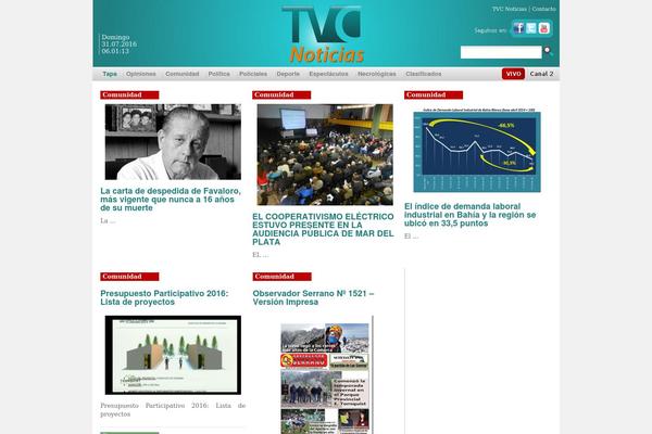tvcnoticias.com.ar site used Tvcnoticias2012