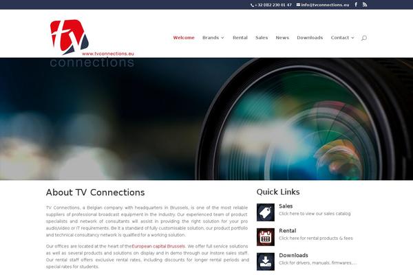 tvconnections.eu site used Tv-connections