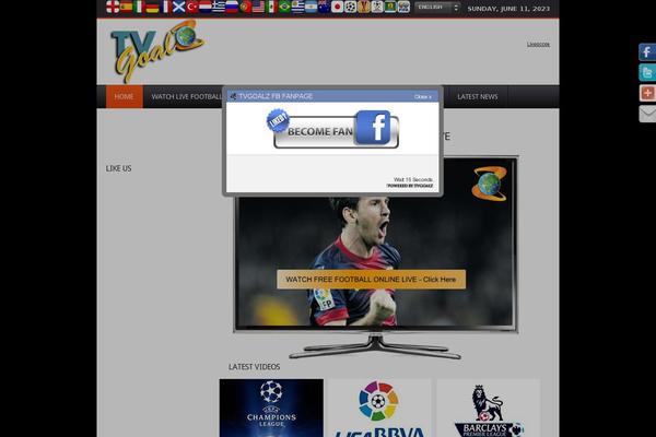 tvgoalz.com site used Theme1765