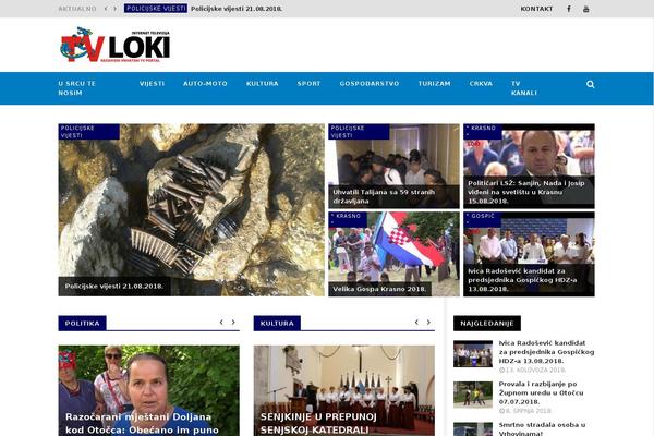 tvloki.com site used Newstube-child