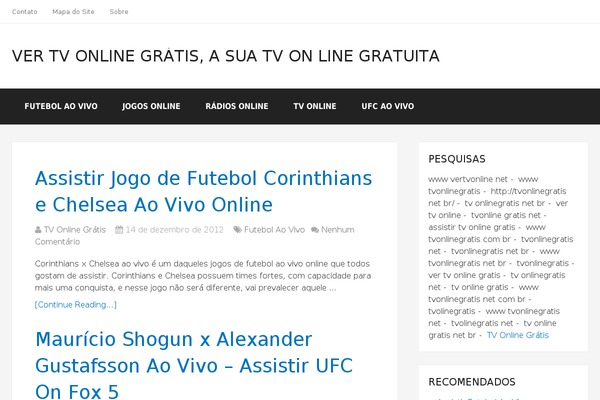 tvonlinegratis.net.br site used Schema