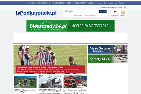 tvpodkarpacie.pl site used Portal-11