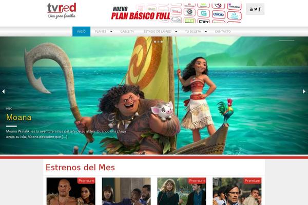 tvred.cl site used Wp-tvred2k15