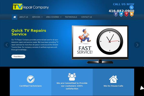 tvrepaircompany.ca site used Tvrepaircompany