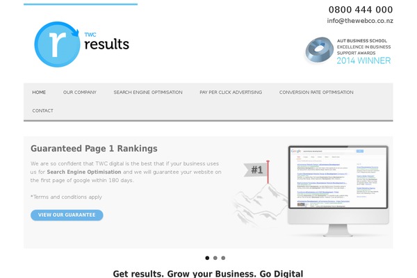 twcresults.co.nz site used Digital
