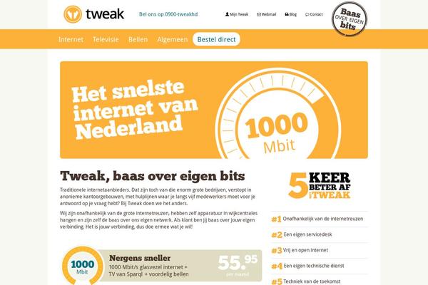 tweak.nl site used Tweak-2019