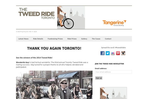 tweedridetoronto.com site used Base