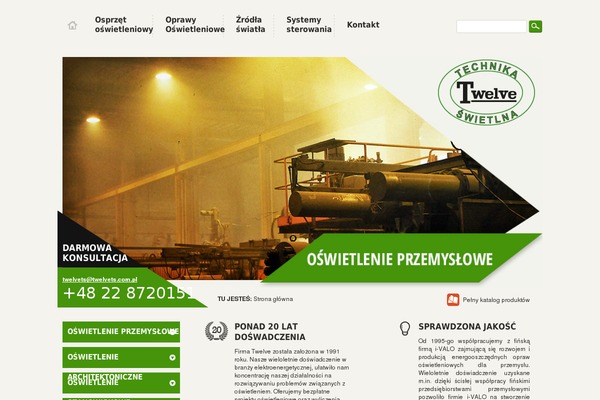twelvets.com.pl site used Twelve