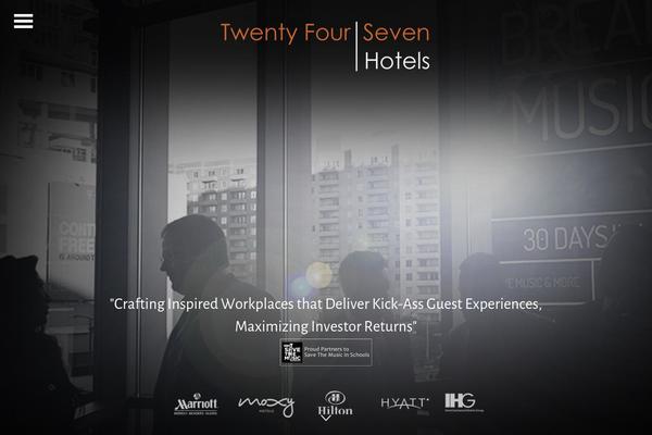 twenty4sevenhotels.com site used Ydm-core