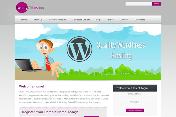 twenty70.com site used Twenty70