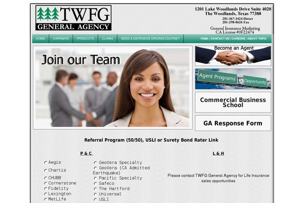 twfgga.com site used Twfg