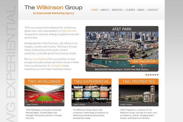 twgsponsorship.com site used Twg