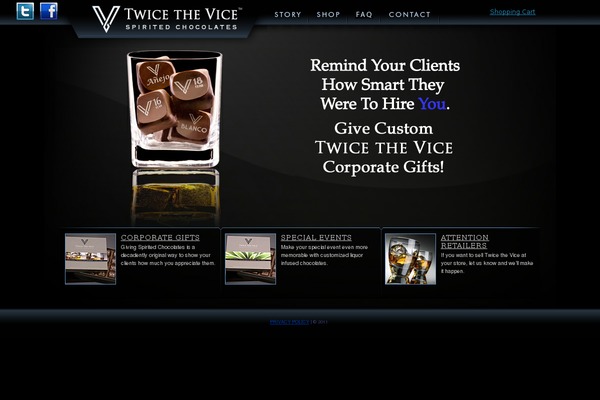 twicethevice.com site used Pwest