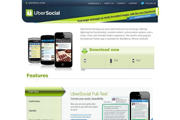 twidroyd.com site used Ubersocial-new