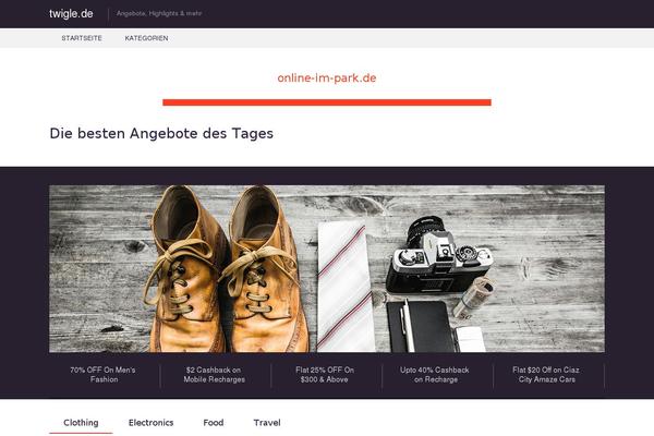 MagXP theme site design template sample