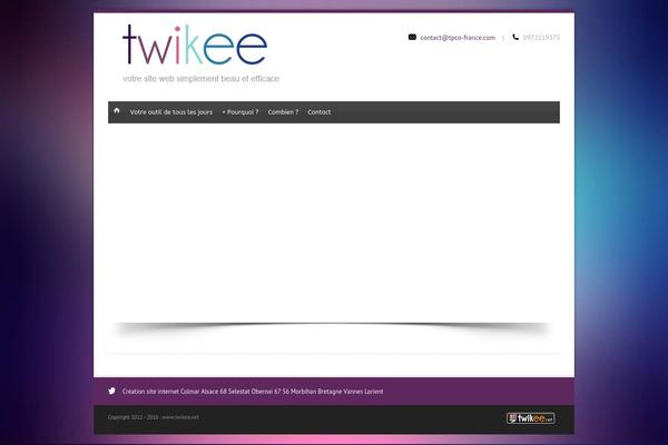 twikee.net site used Blue Diamond