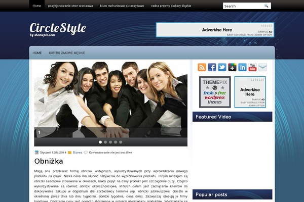 twilightfans.pl site used Circlestyle