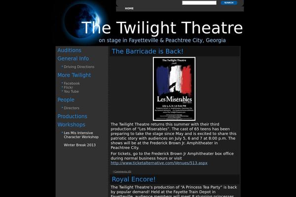 twilighttheatre.com site used Blue-moon-theme