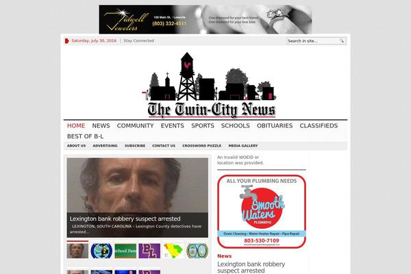 twin-citynews.com site used Advanced Newspaper