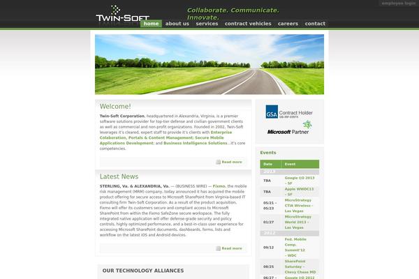 Site using Category Posts Widget plugin