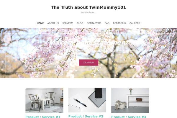 Uptown-style theme site design template sample