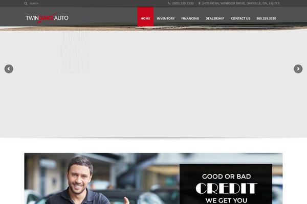 Automotive Car Dealership Business WordPress Theme theme site design template sample