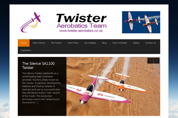 twister-aerobatics.co.uk site used Wp Radiance 1.0.3