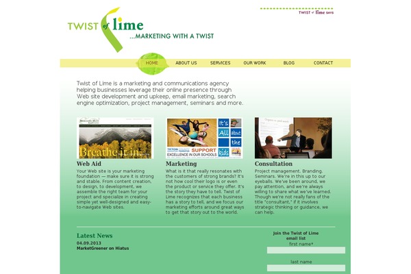 twistoflime.biz site used Twistoflime