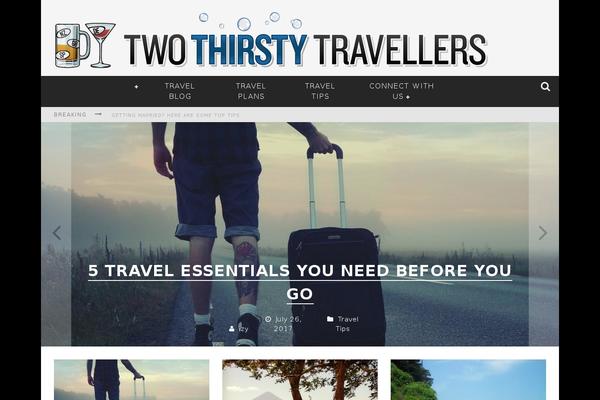 Valenti theme site design template sample
