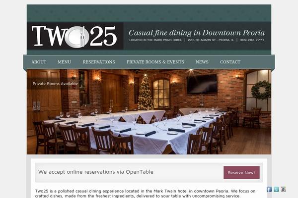 two25peoria.com site used Zeetastypro-child