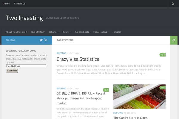 Hueman theme site design template sample