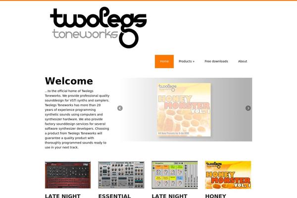 discover theme site design template sample