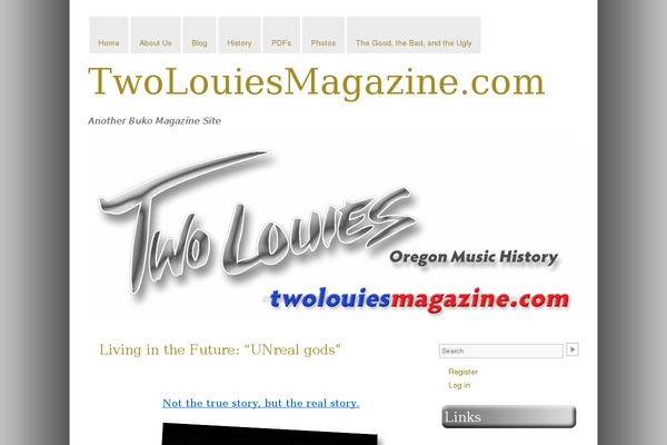 twolouiesmagazine.com site used Live Music