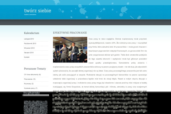 tworz-siebie.pl site used Praca