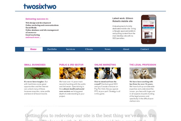 twosixtwo.co.uk site used Cds