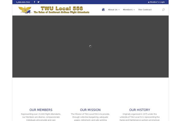 twu556.org site used Divi-twu556