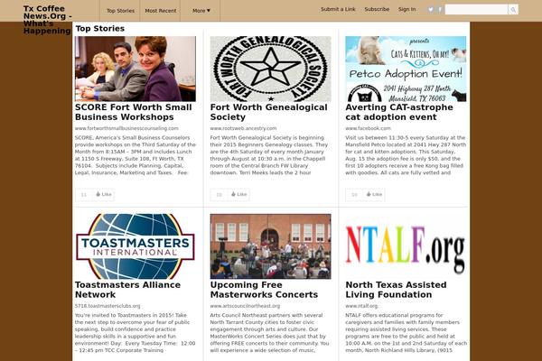 txcoffeenews.org site used Covertsocialpress