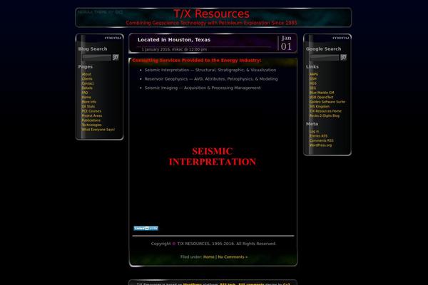 txresources.com site used Nebula-10