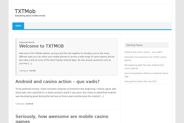 Iconic One theme site design template sample