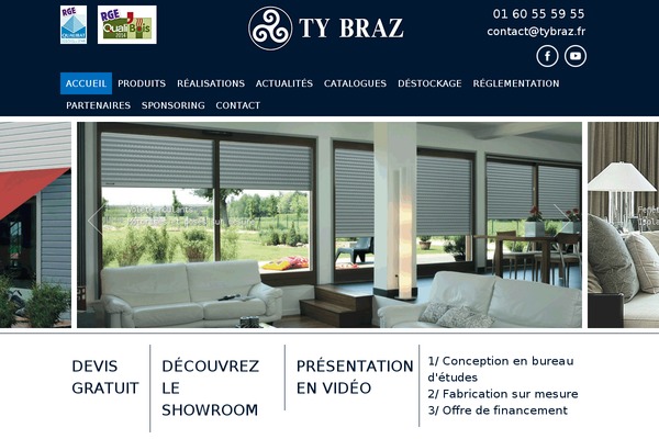 tybraz.fr site used Tybraz-2015