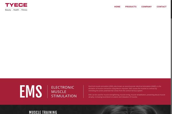 BeTheme Child theme site design template sample