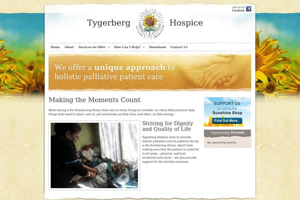 tygerberghospice.org site used Tygerberghospice