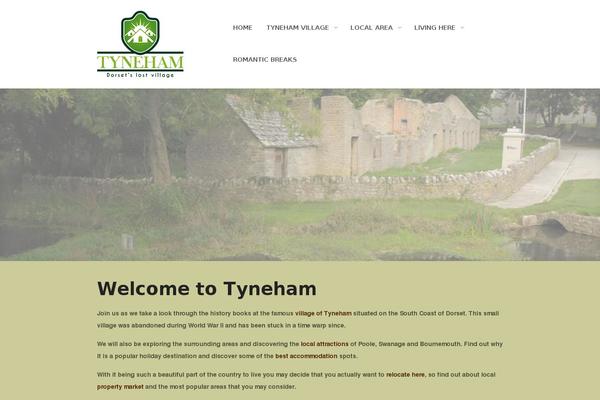 tyneham.org site used District